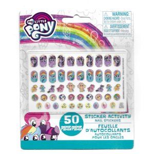 My Little Pony 50 Piece Sticker Activity Nail Stickers Set